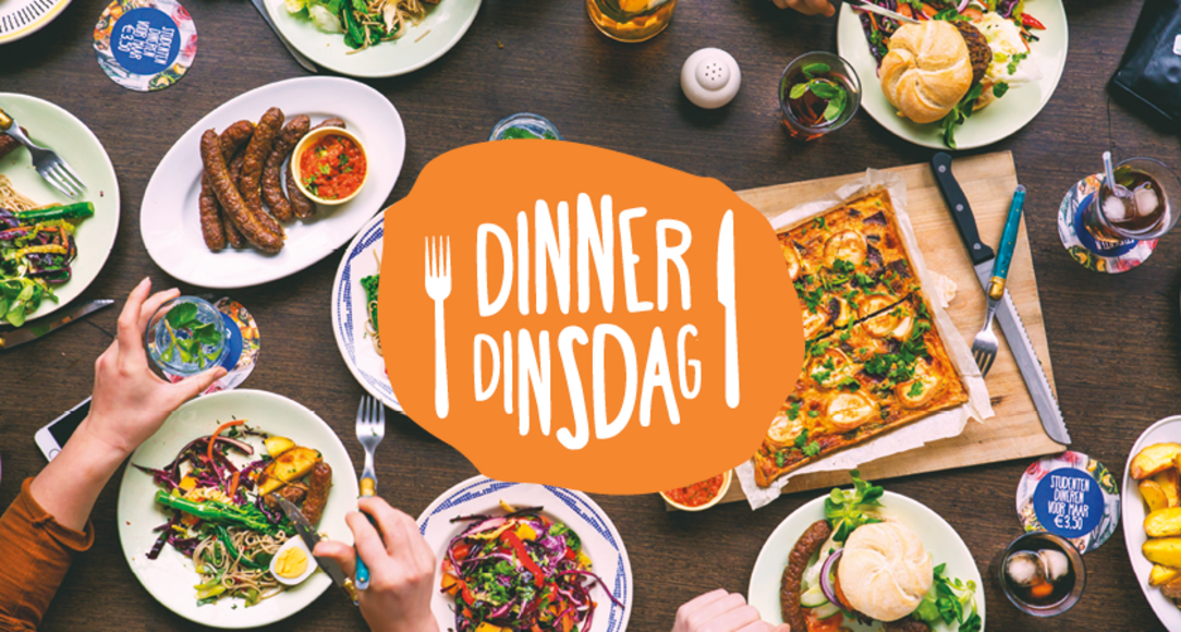 Win DinnerDinsdag munten en ga uit eten voor maar 3,50 euro!