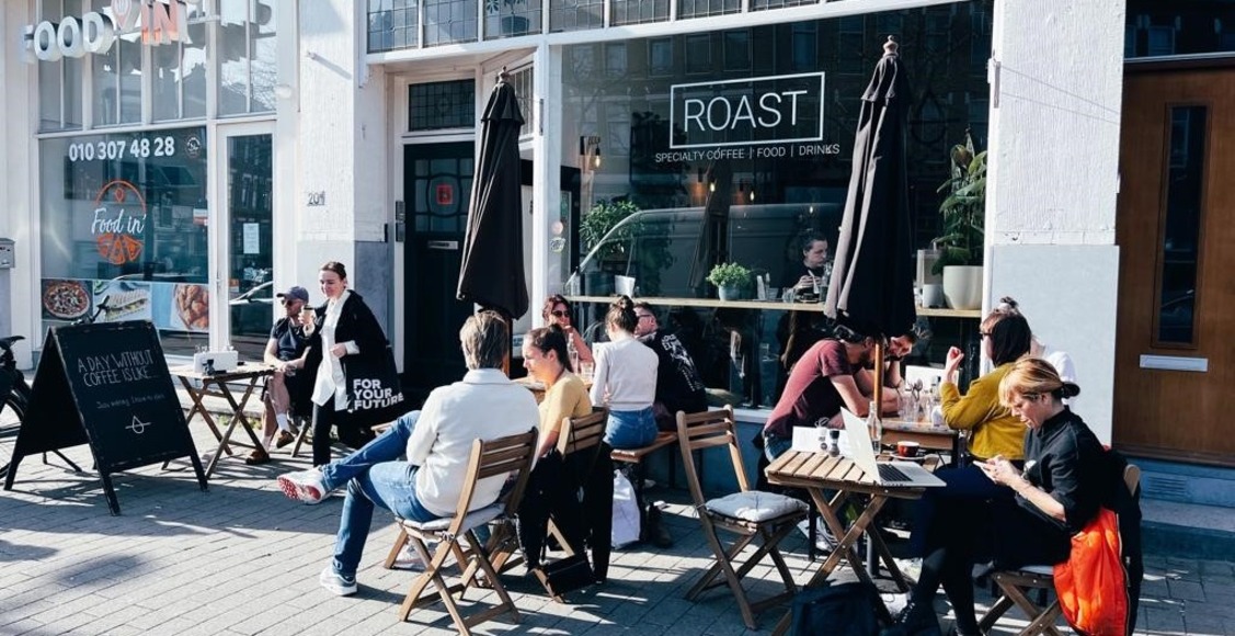 Een relaxte sfeer en kwaliteitskoffie bij ROAST