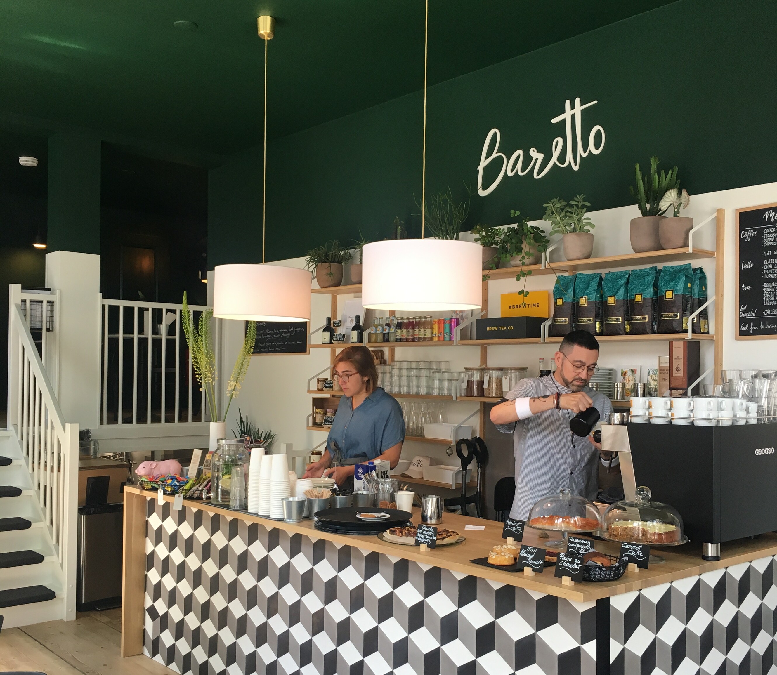 Baretto: traditioneel Italiaanse gerechten en espresso aan de bar