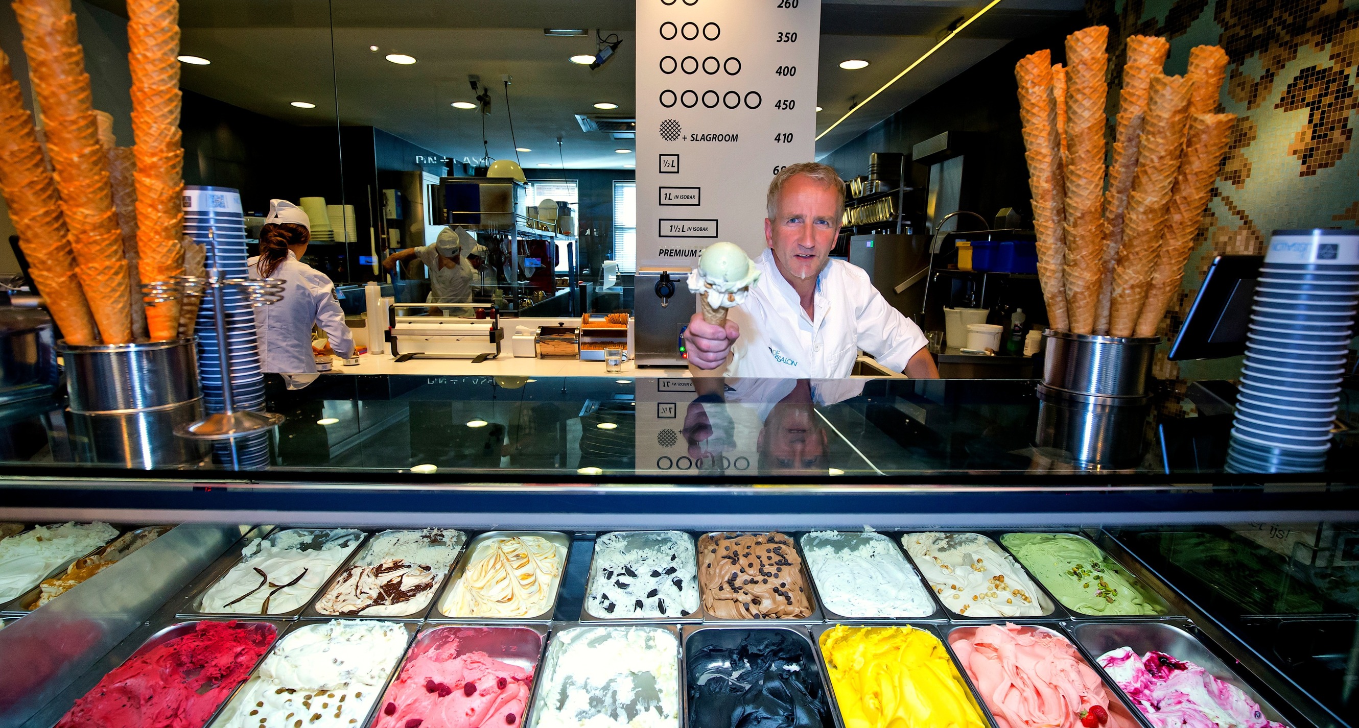 Robin van de IJssalon doet een boekje open over zijn zaken, horecaklanten en leveranciers