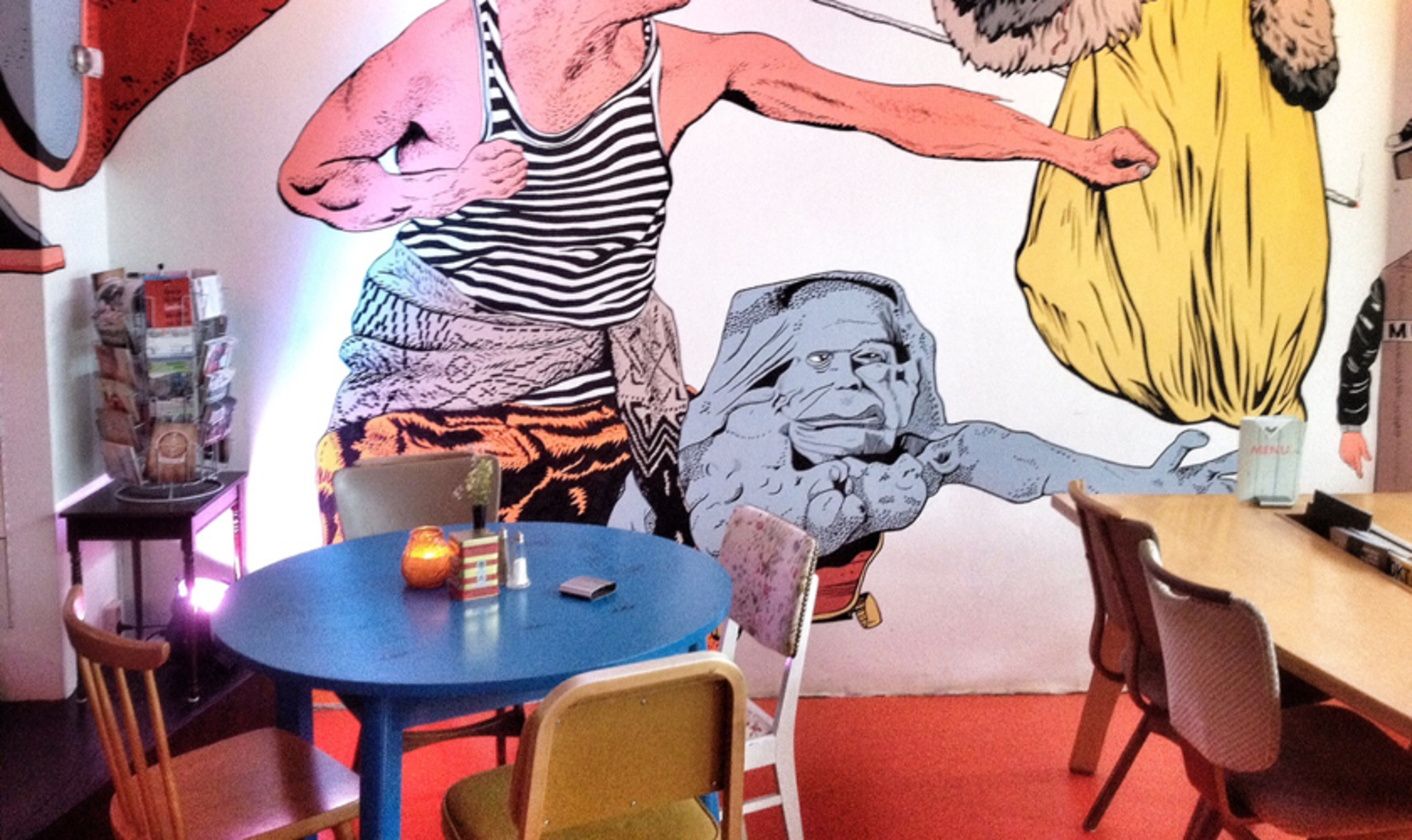 Sandwich 'In da Cluppi' in retrocafé RAAF op Zuid