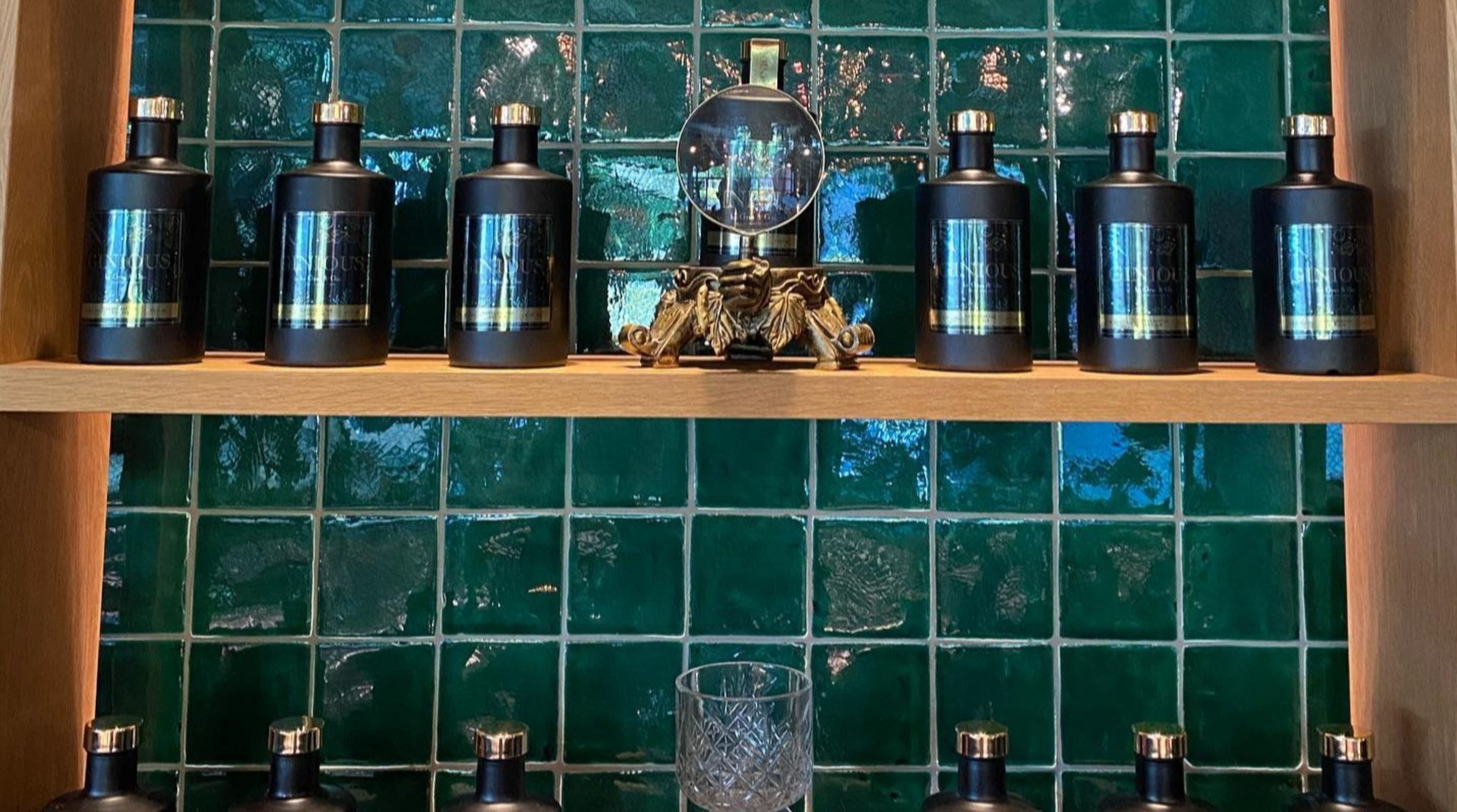 Een Ginious gin-tonic van het huis bij Gym & Gin met de RET