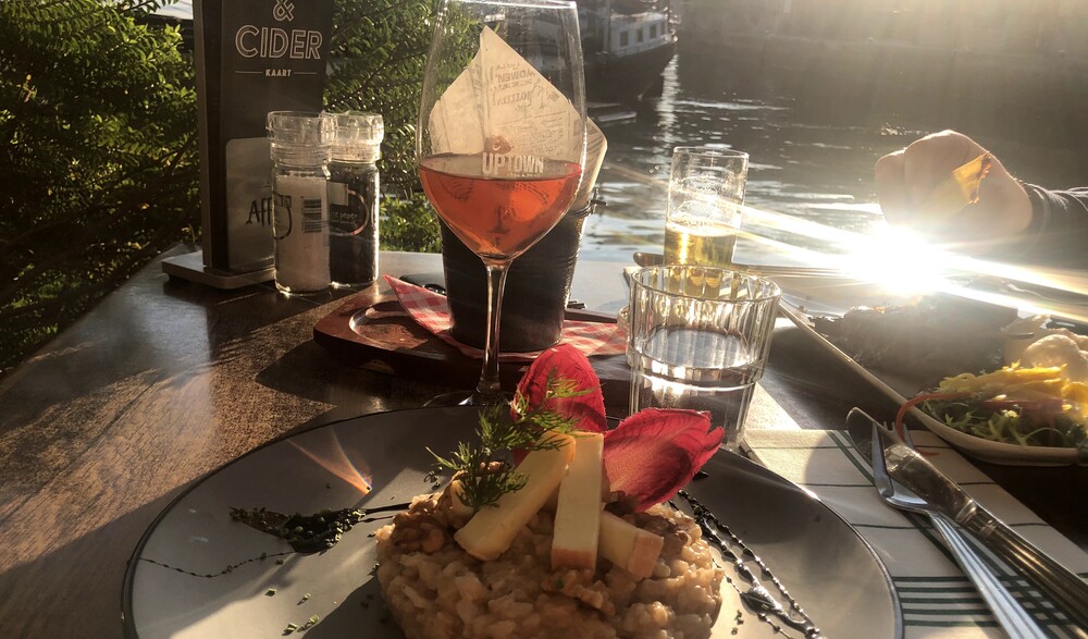 Een goed bewaard geheim: het terras van UPtown Rotterdam