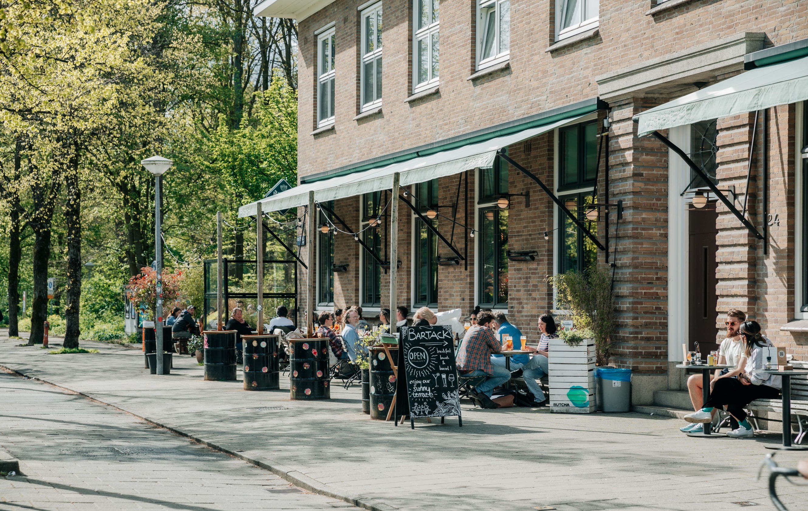 BARTACK: een rustige lunchplek aan de drukke Postjesweg