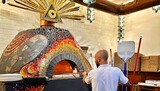 De nieuwe pizzaoven van O'Pazzo