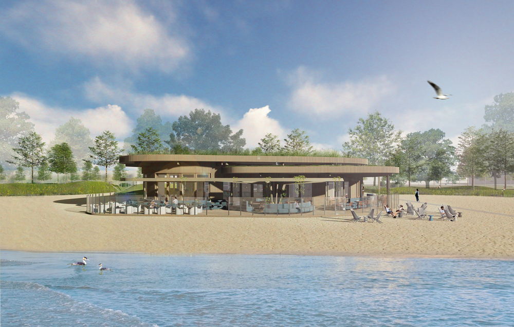 Nog even geduld voor Strandpaviljoen Haarrijnse Plas