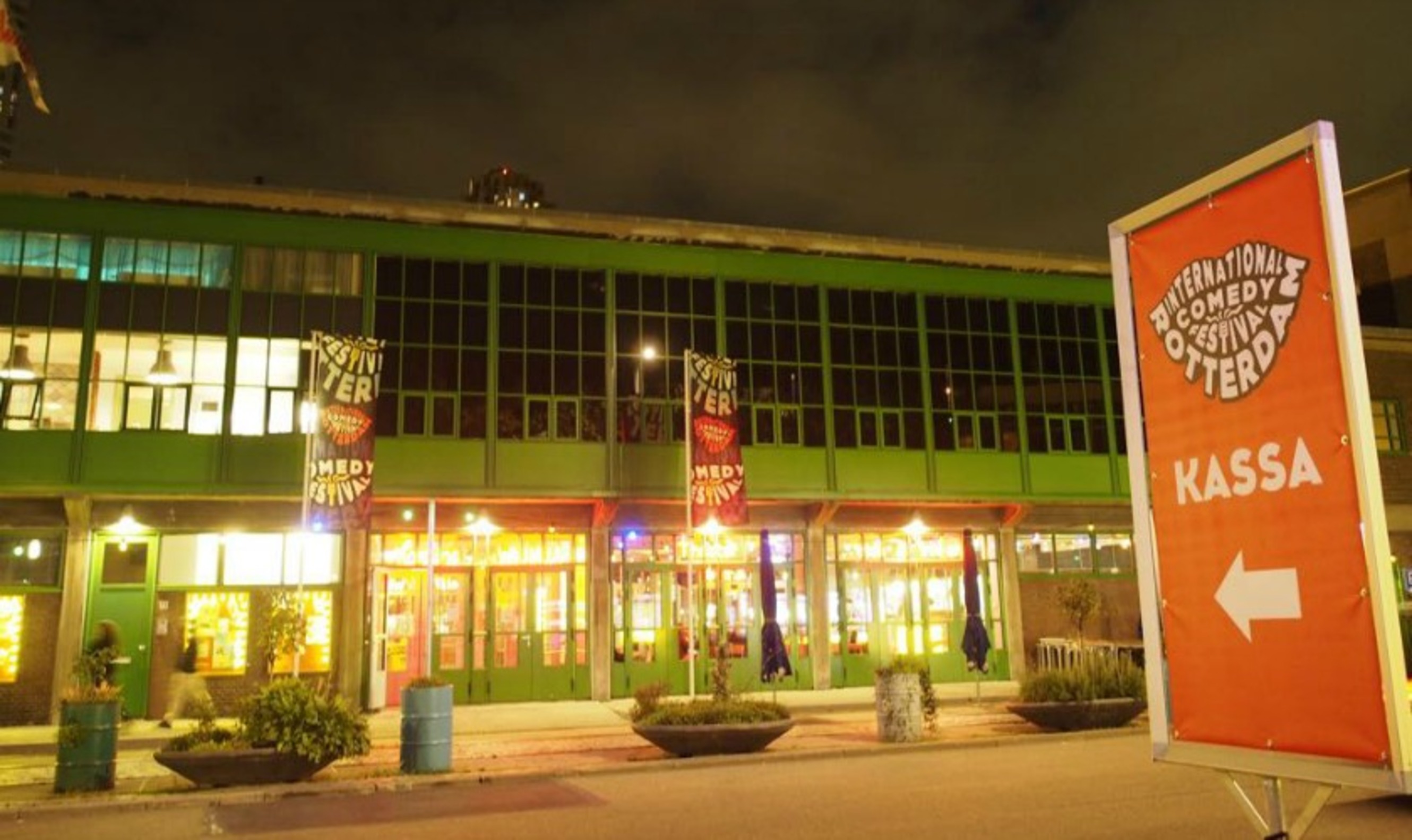 Culinaire en komische verwennerijen tijdens het International Comedy Festival Rotterdam