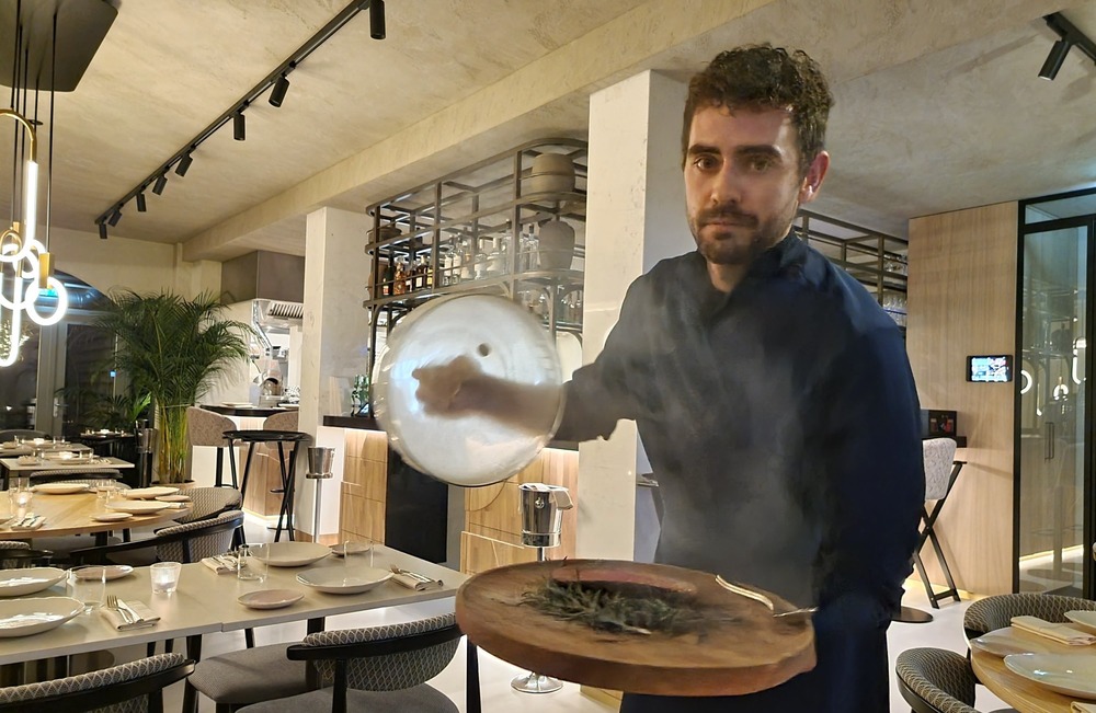 De moderne Griekse keuken in ‘Mykonos’ stijl
