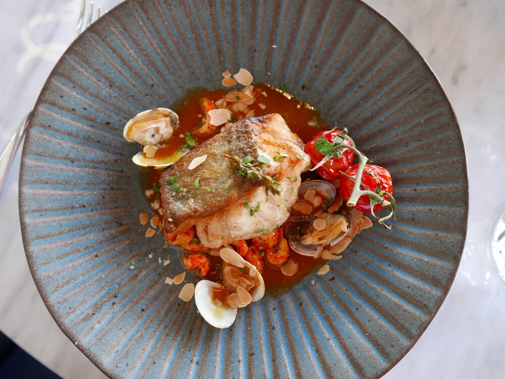 Voordelig 3-gangenmenu met OVMiles bij Langoest: Vis aan de Maas