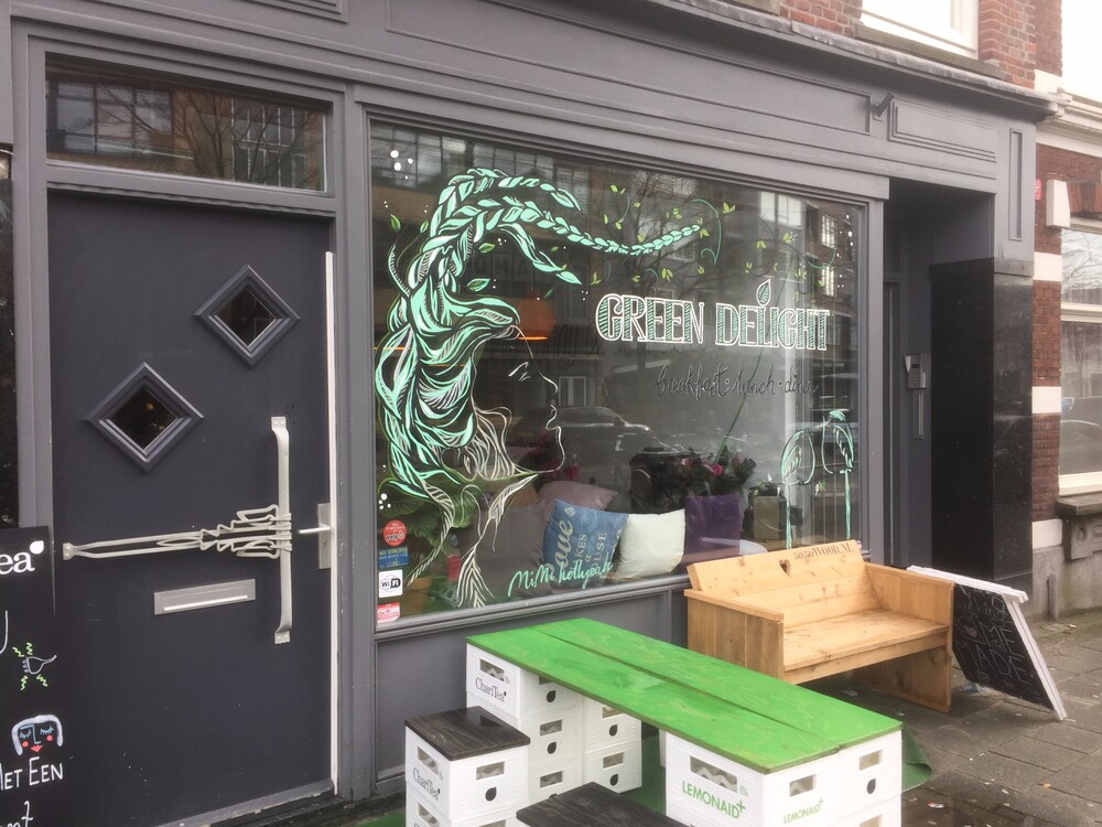 Eigen stekkie voor Green Delight op de Nieuwe Binnenweg