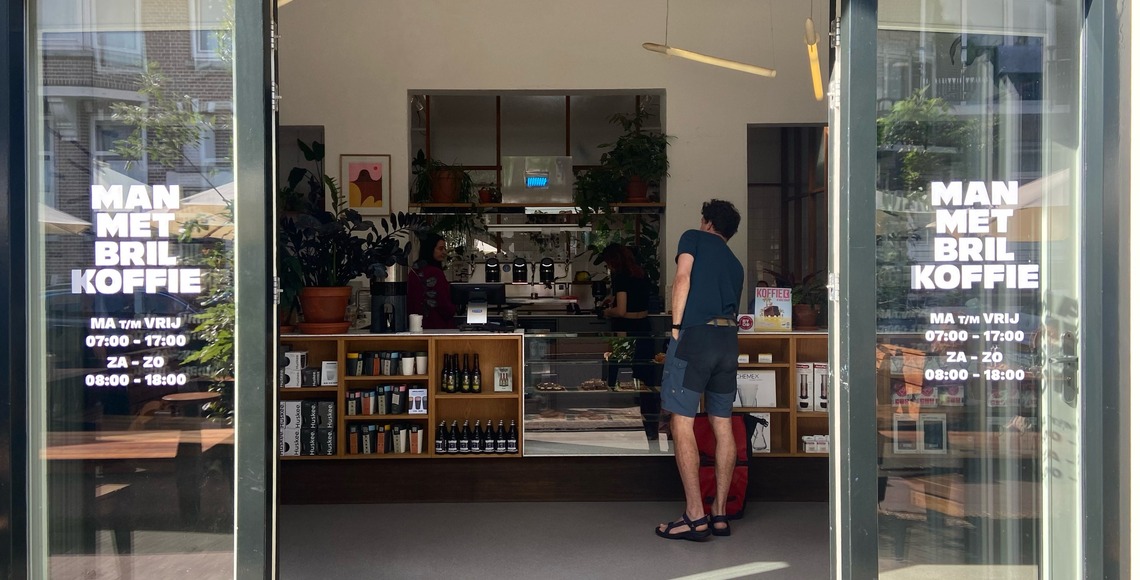 Koffiekeuze is reuze bij Man Met Bril Koffie