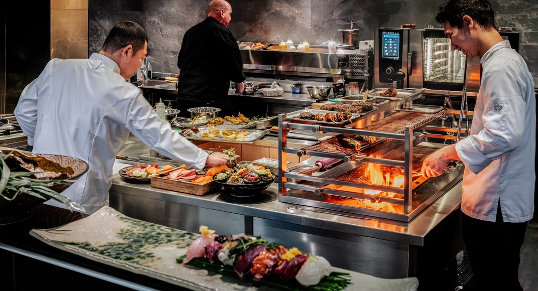 Dinnerant brengt vuur, finesse en Japanse klasse
