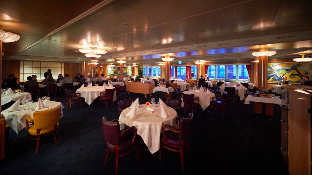 Club Room: Sjiek dineren aan boord van een cruiseschip