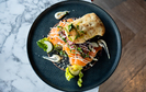 Flatbread zalm - Noosa Waterfront - de Buik van Rotterdam