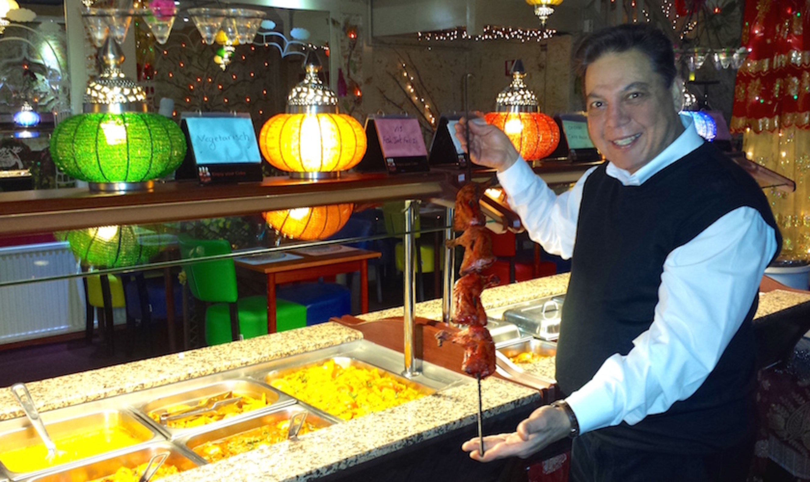 De pracht en praal van Zainab en 't onbeperkt buffet
