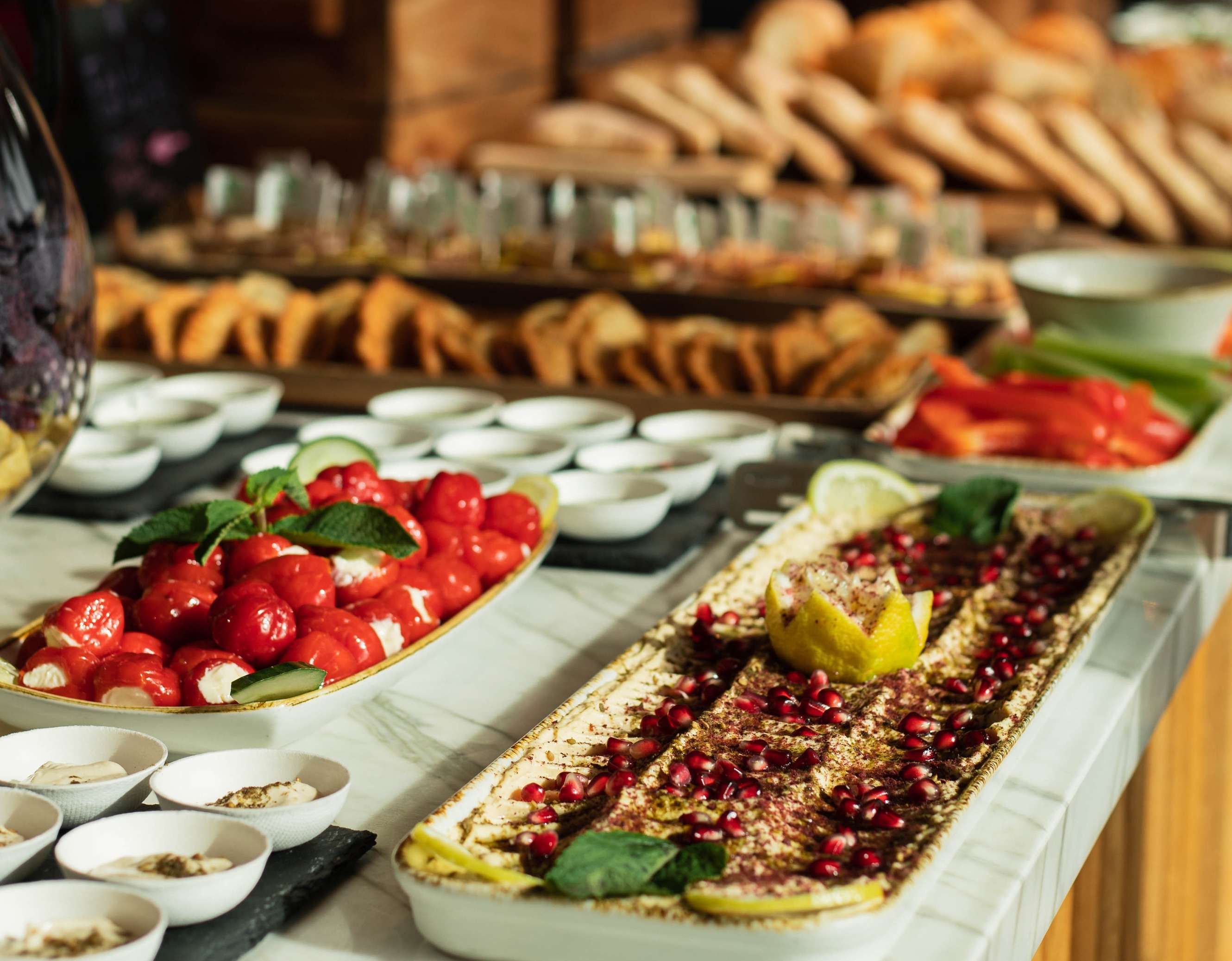 Even aanmeren bij Deck