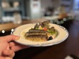 Frans restaurant La Salle; couscous venkelsalade met sardientjes.jpg