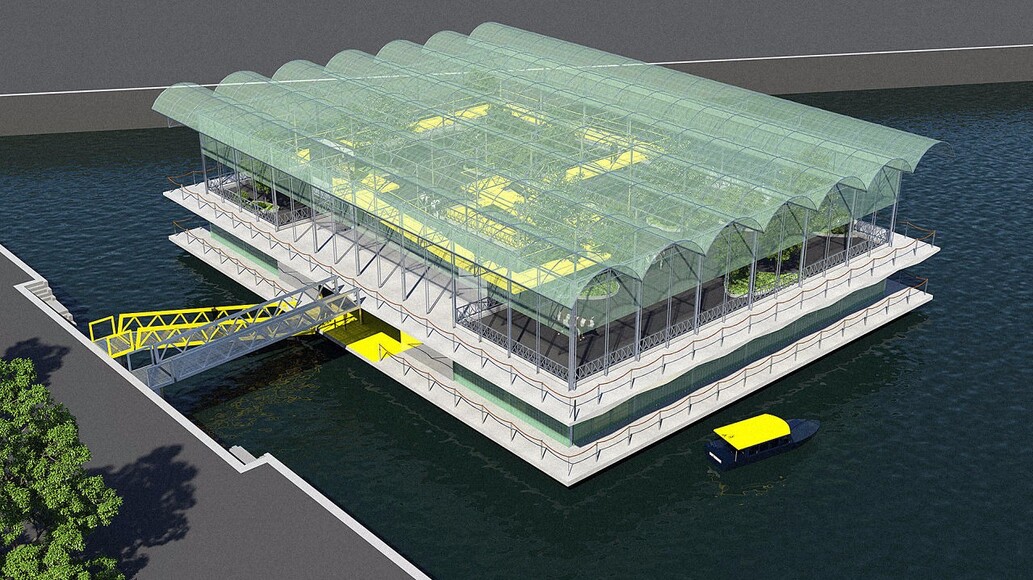Floating Farm: een nieuwe icoon voor Rotterdam