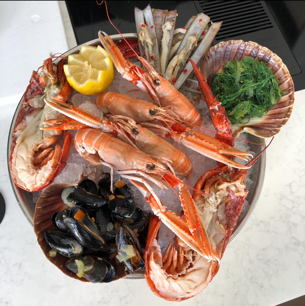 Fruits de mer aan huis met restaurant JAQ