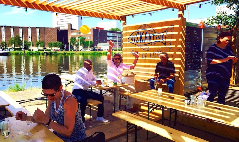 Wat ook heel cool is: de Viskantine aan de Cool