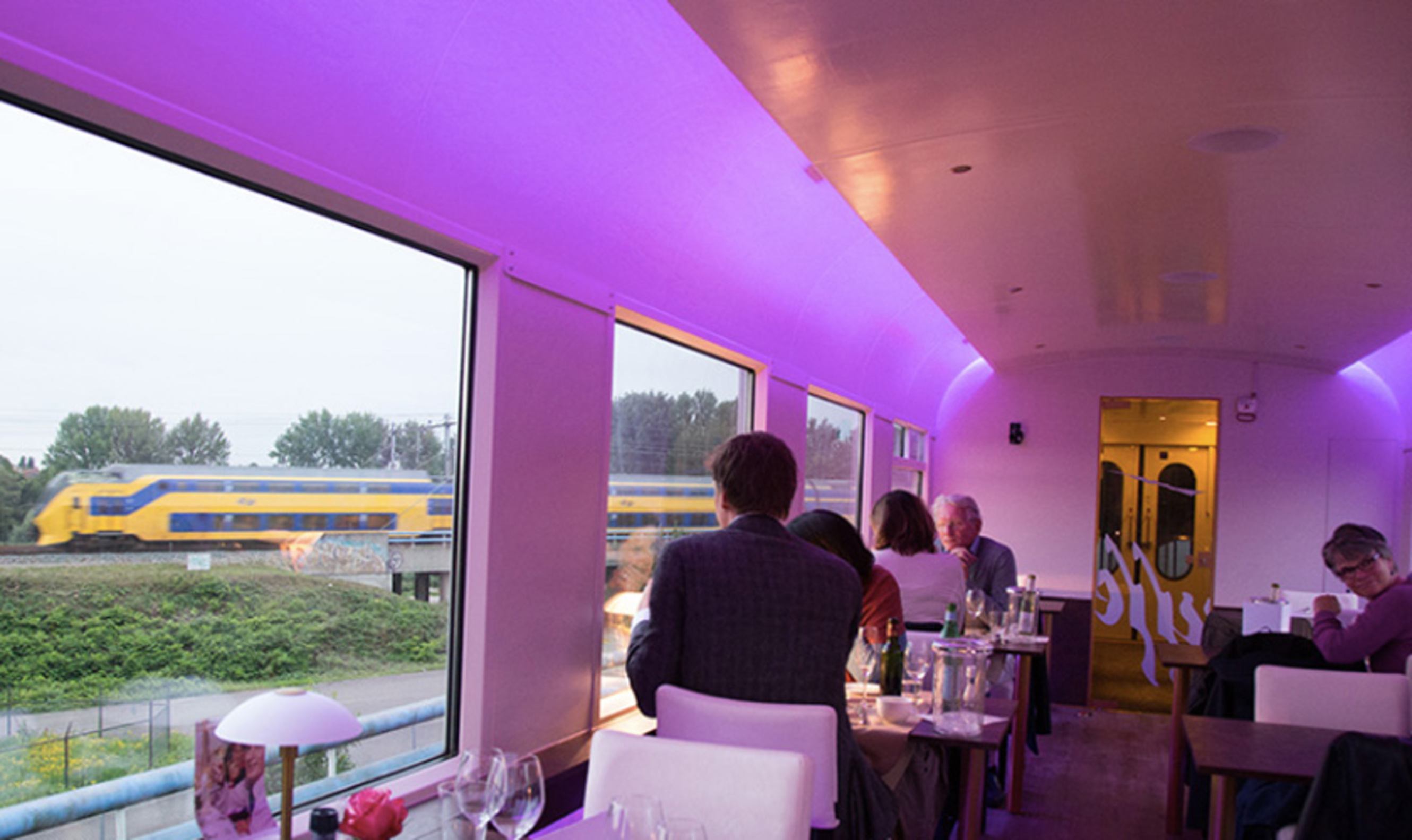 Panoramarail: dineren in een trein