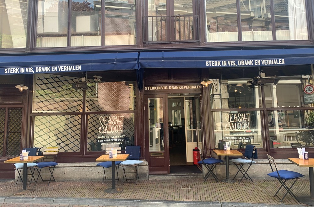 Sea Salt Saloon: vaste aanlegplek voor lekkerbekken