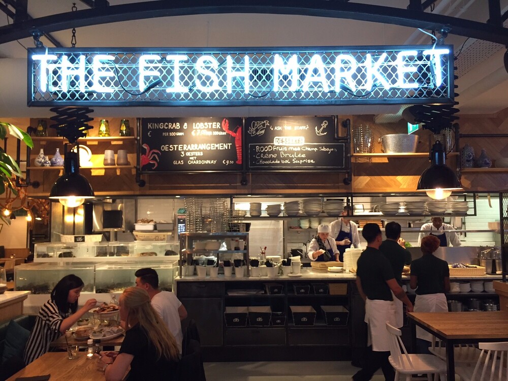 Voor ieder wat wils bij The Fish Market