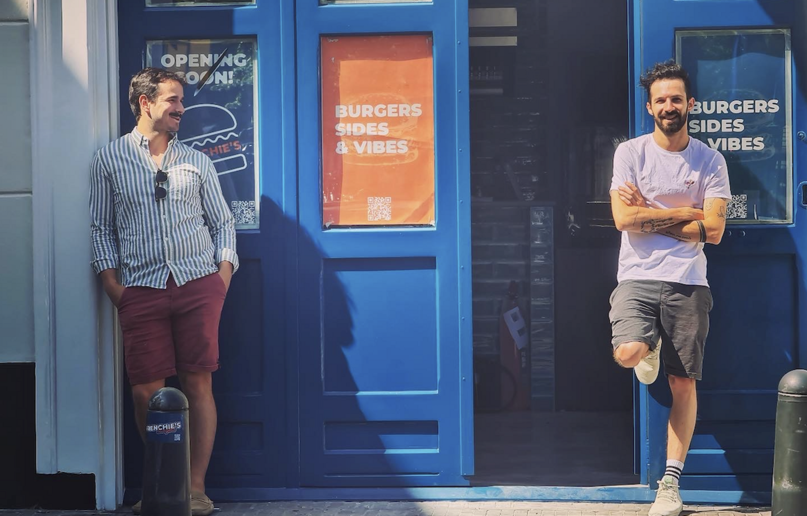 Frenchie's bakt hamburgers met een Franse twist