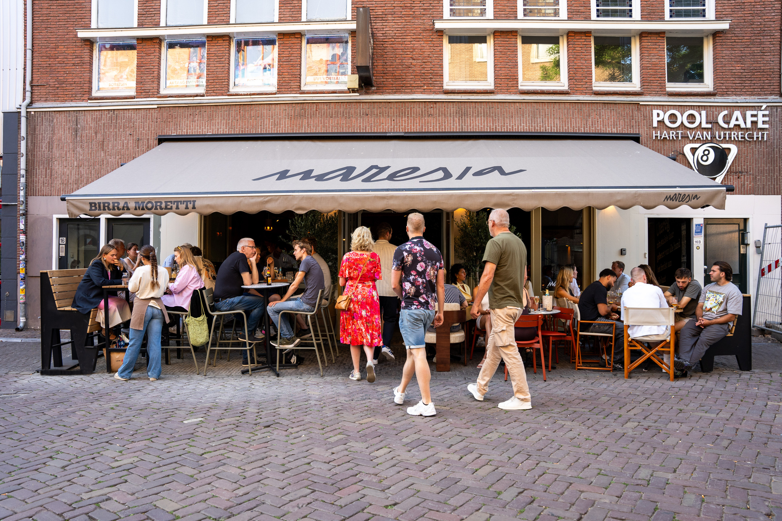 Vis van de dag en groente uit het seizoen bij Maresia