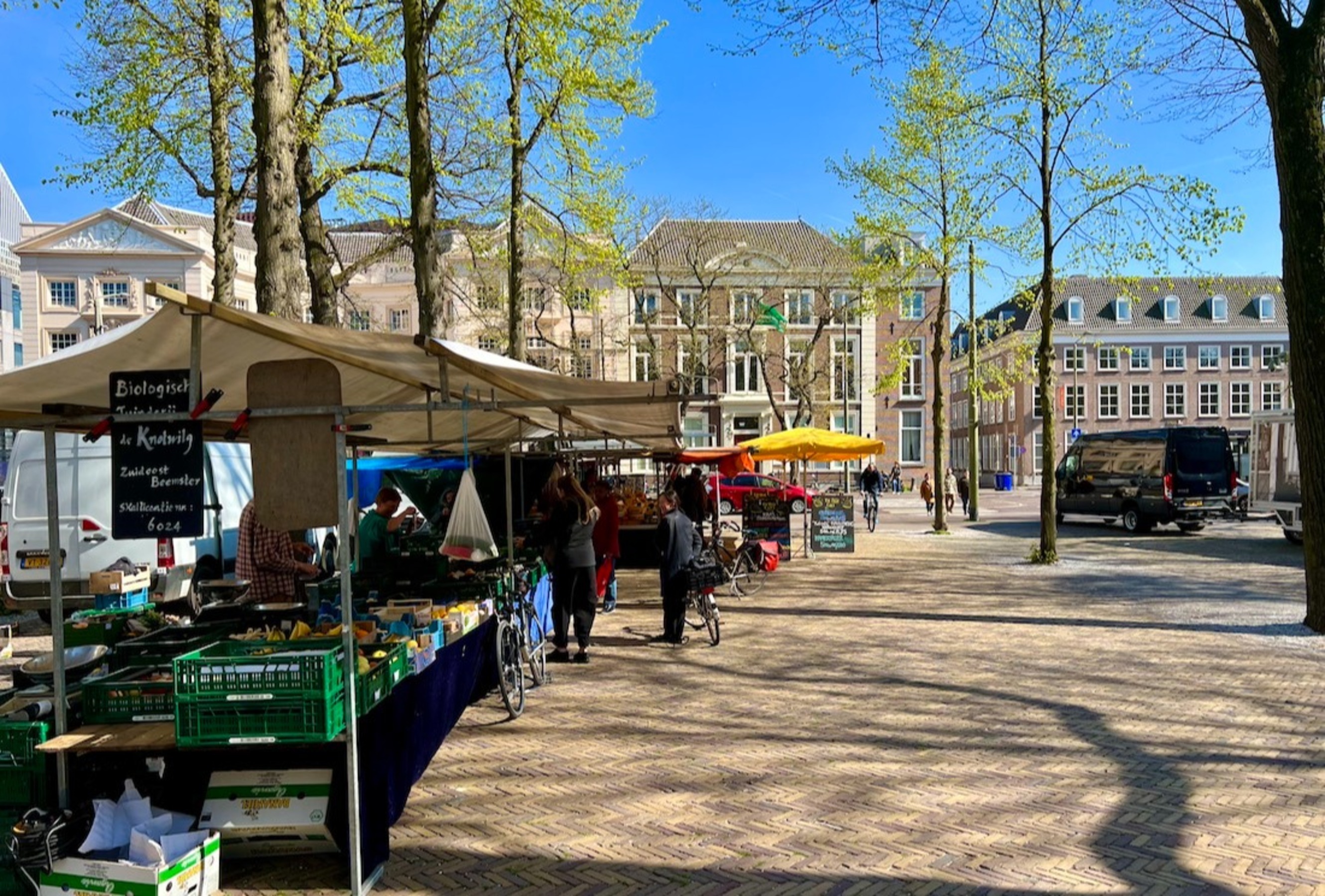 Iedere woensdag biologische boodschappen in Den Haag