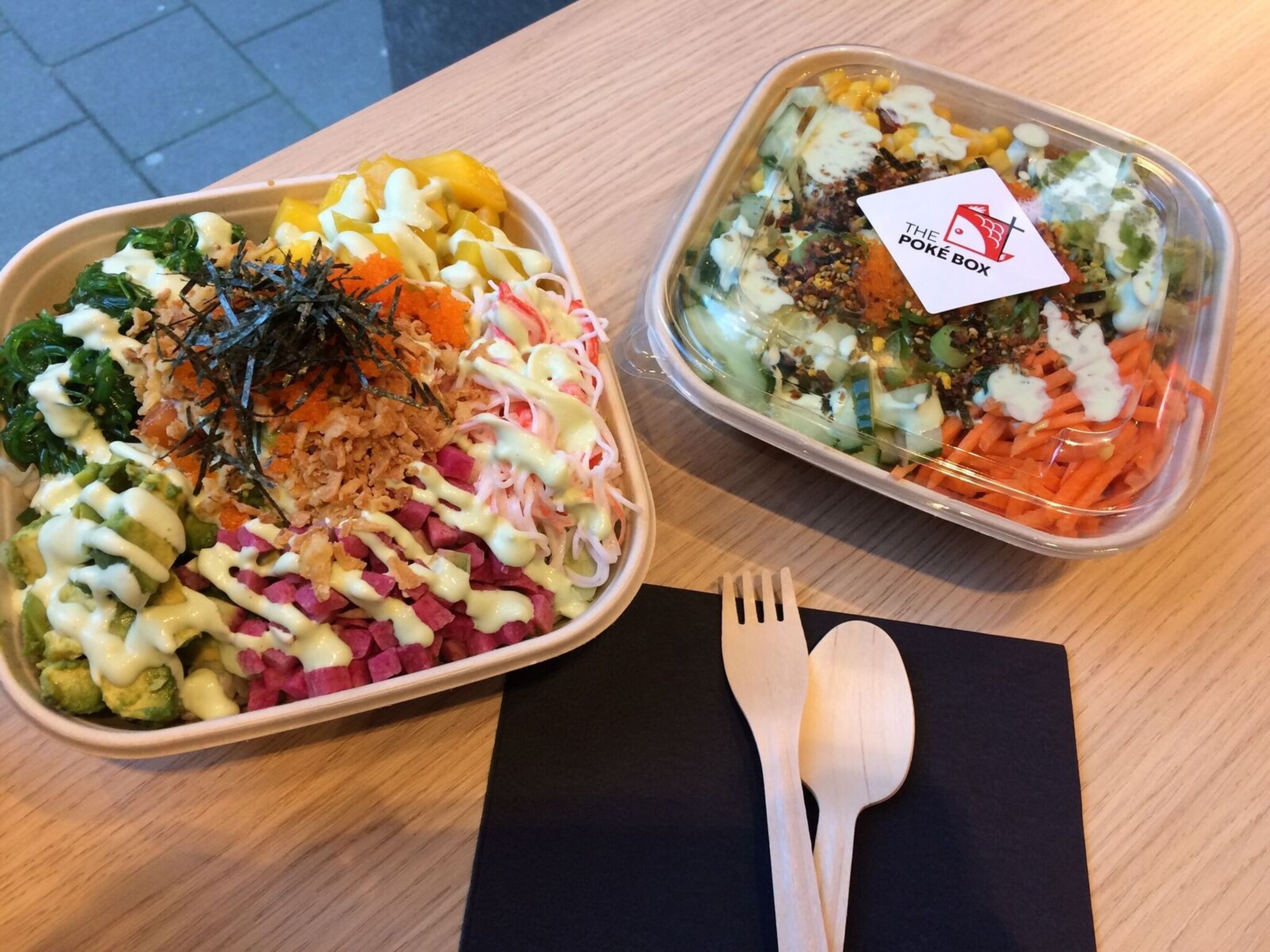 Poké eten doe je bij The Poké Box