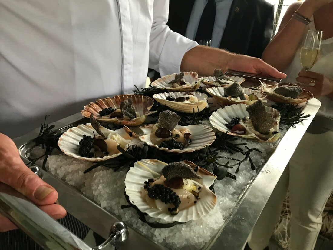 We maken onze eigen zomer met fruits de mer bij The Park De Buik van