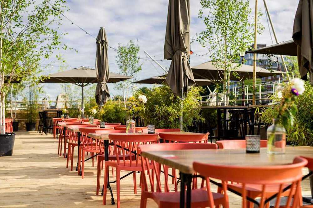 Deze bijzondere terrassen zijn speciaal geopend voor de heropening van de horeca
