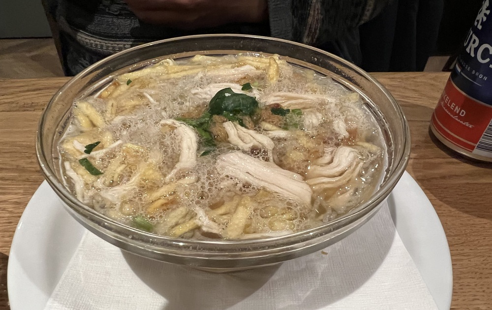 Saté en saoto bij Warung Mini XL
