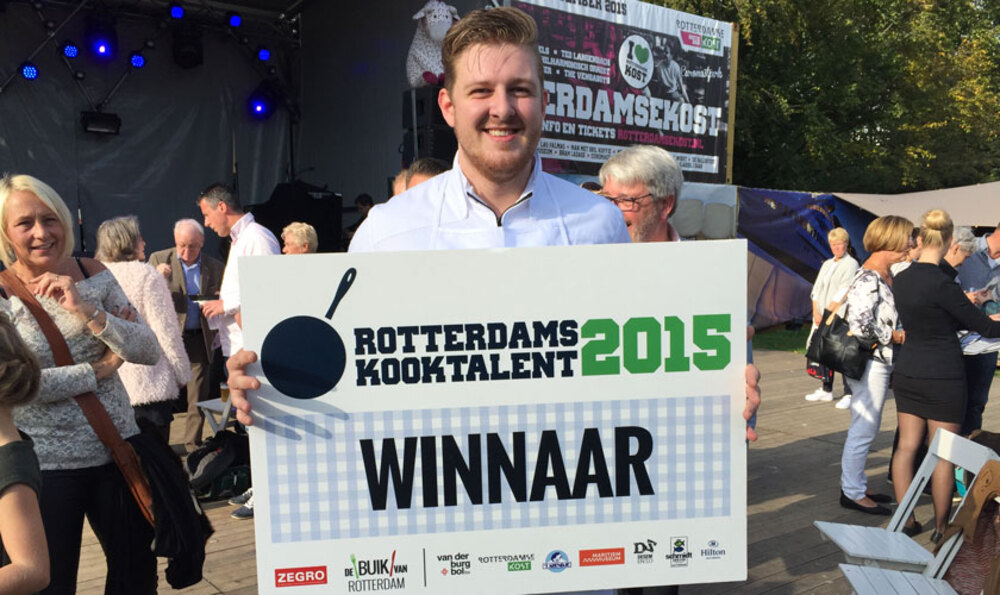 Justin Koopman Rotterdams Kooktalent 2015