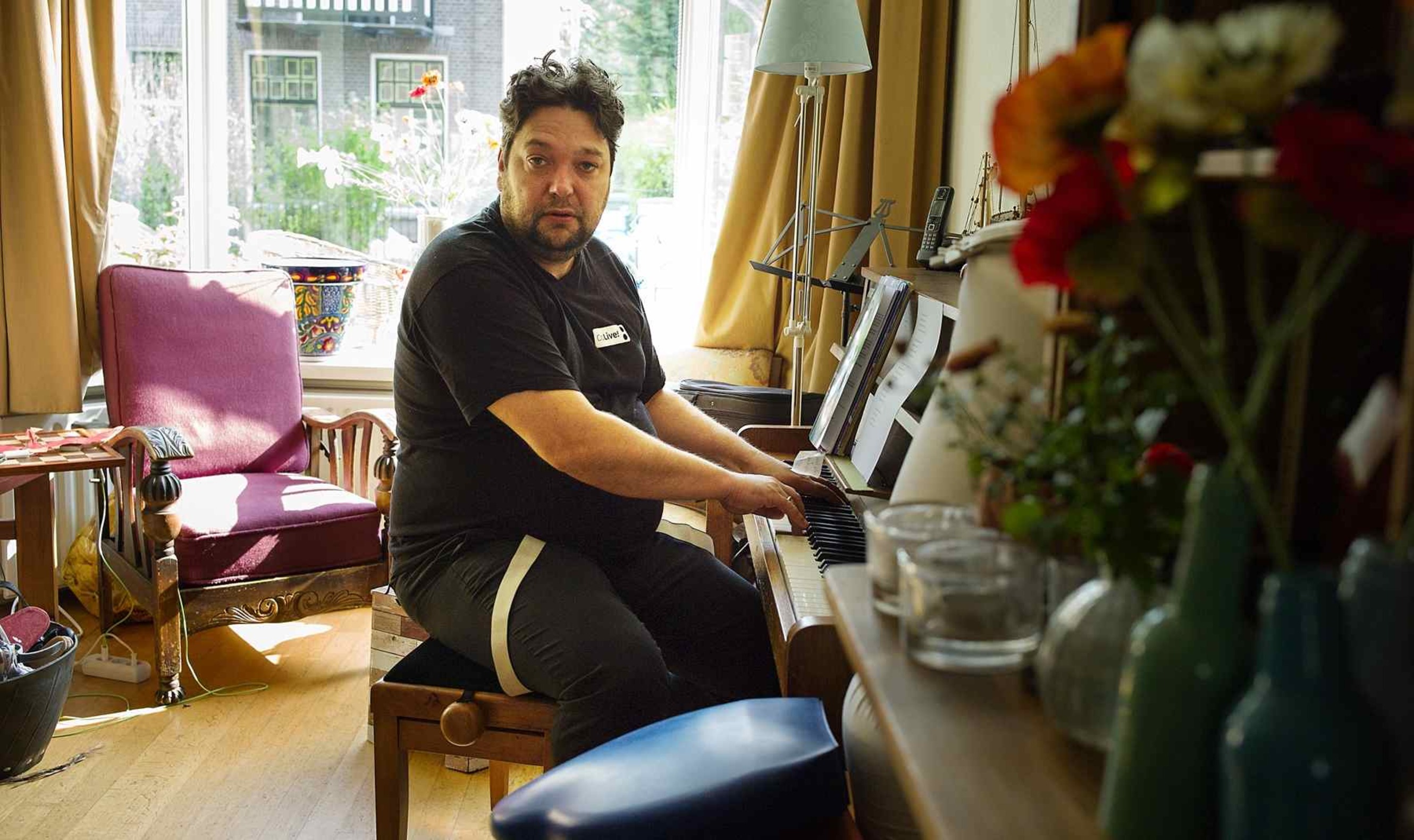 Eten is voor Mike Boddé even belangrijk als muziek