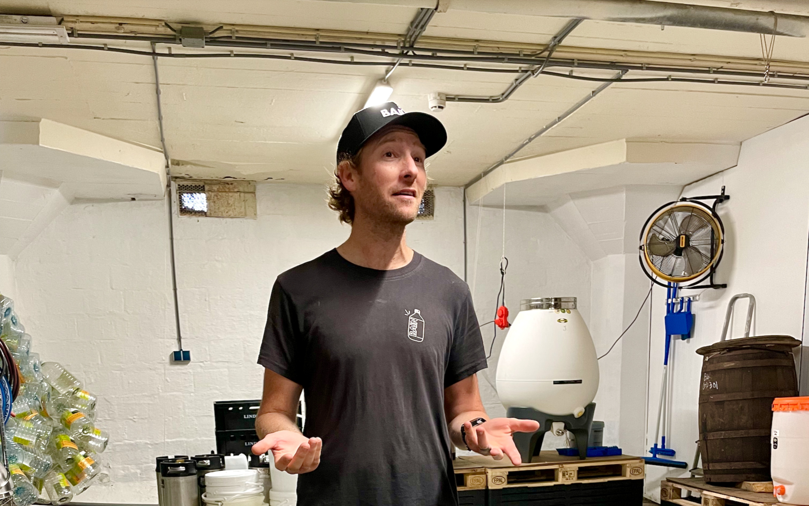 Smaakmaker Dusty Bain maakt met zijn kombucha iedere dag een beetje beter