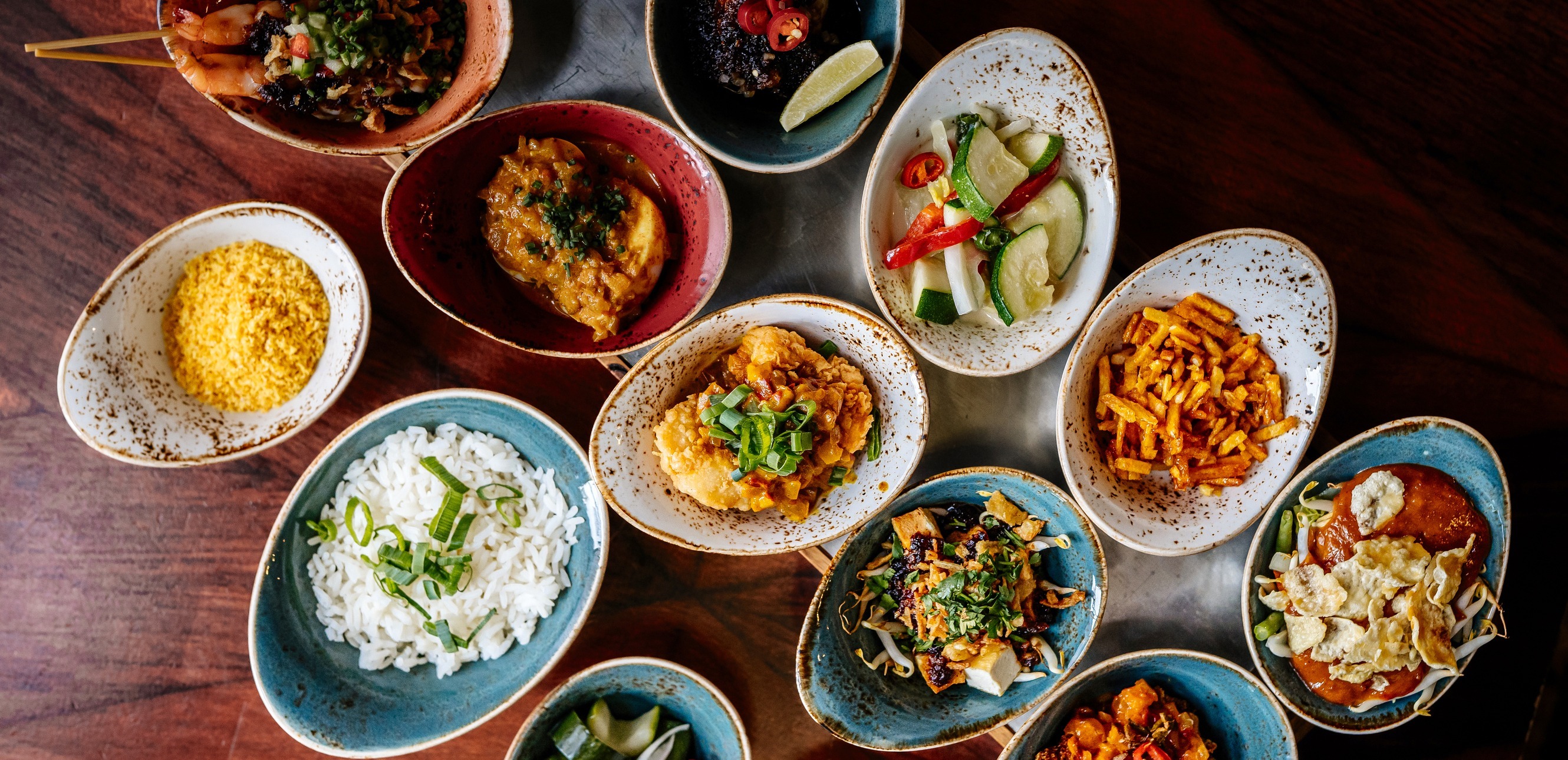 Rijsttafelen bij Ron Blaauw Indonesia in Bloemendaal