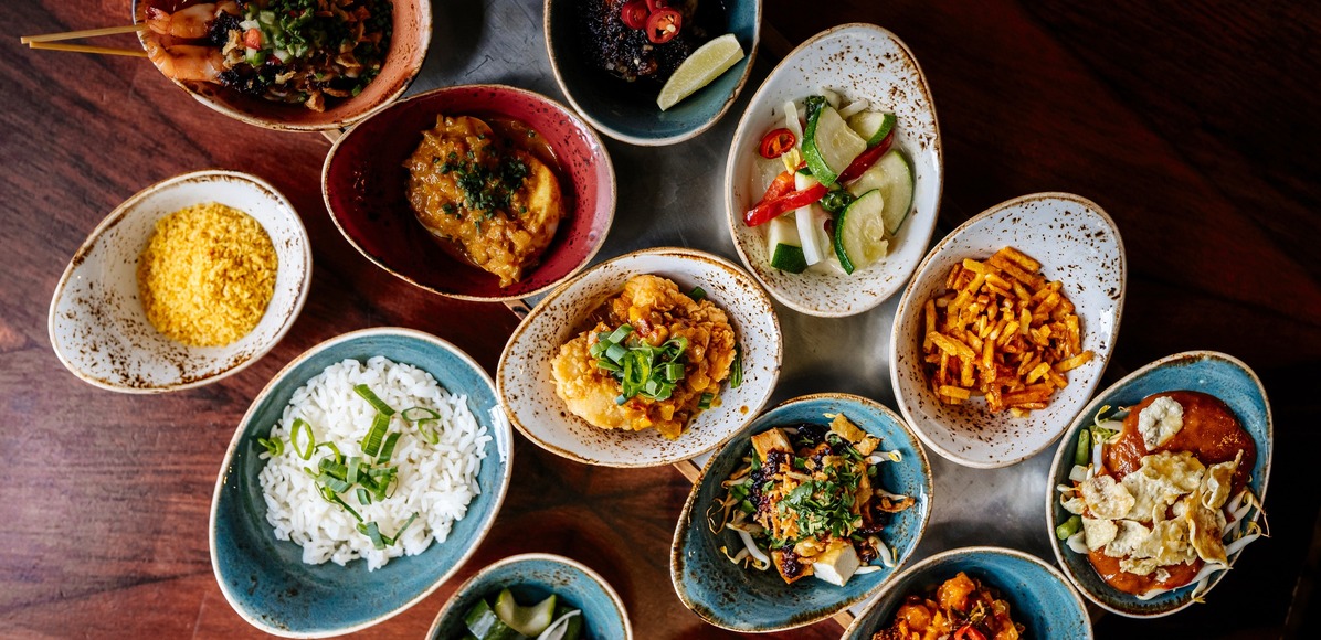 Rijsttafelen bij Ron Blaauw Indonesia in Bloemendaal