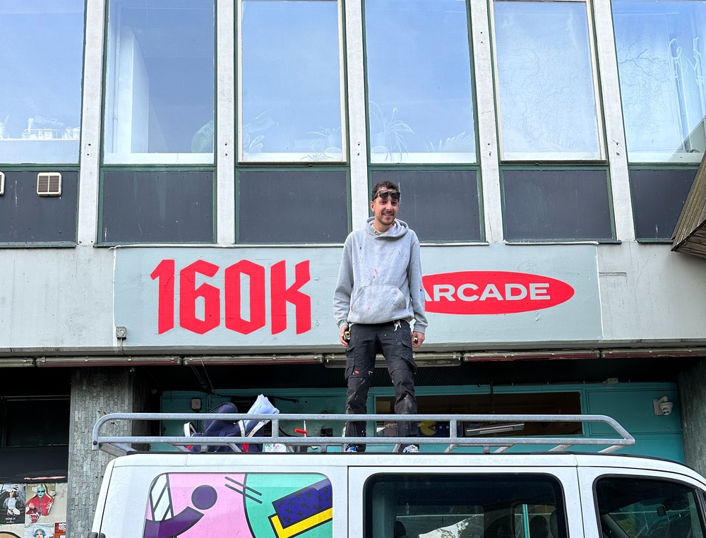 160K: een nieuwe retro arcadehall met Detroit style pizzabar