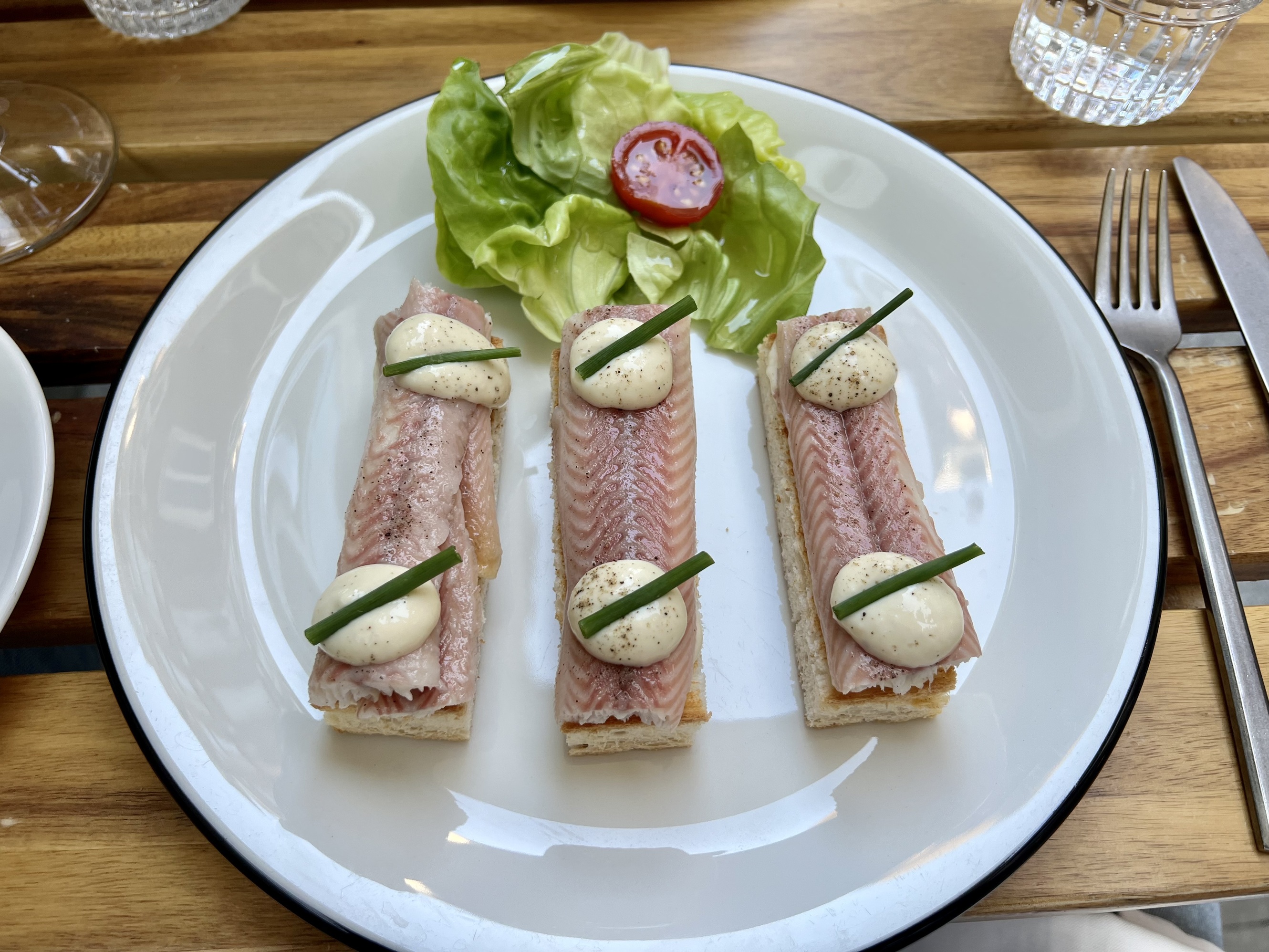 Goede vis bij de vleet bij Harpoon