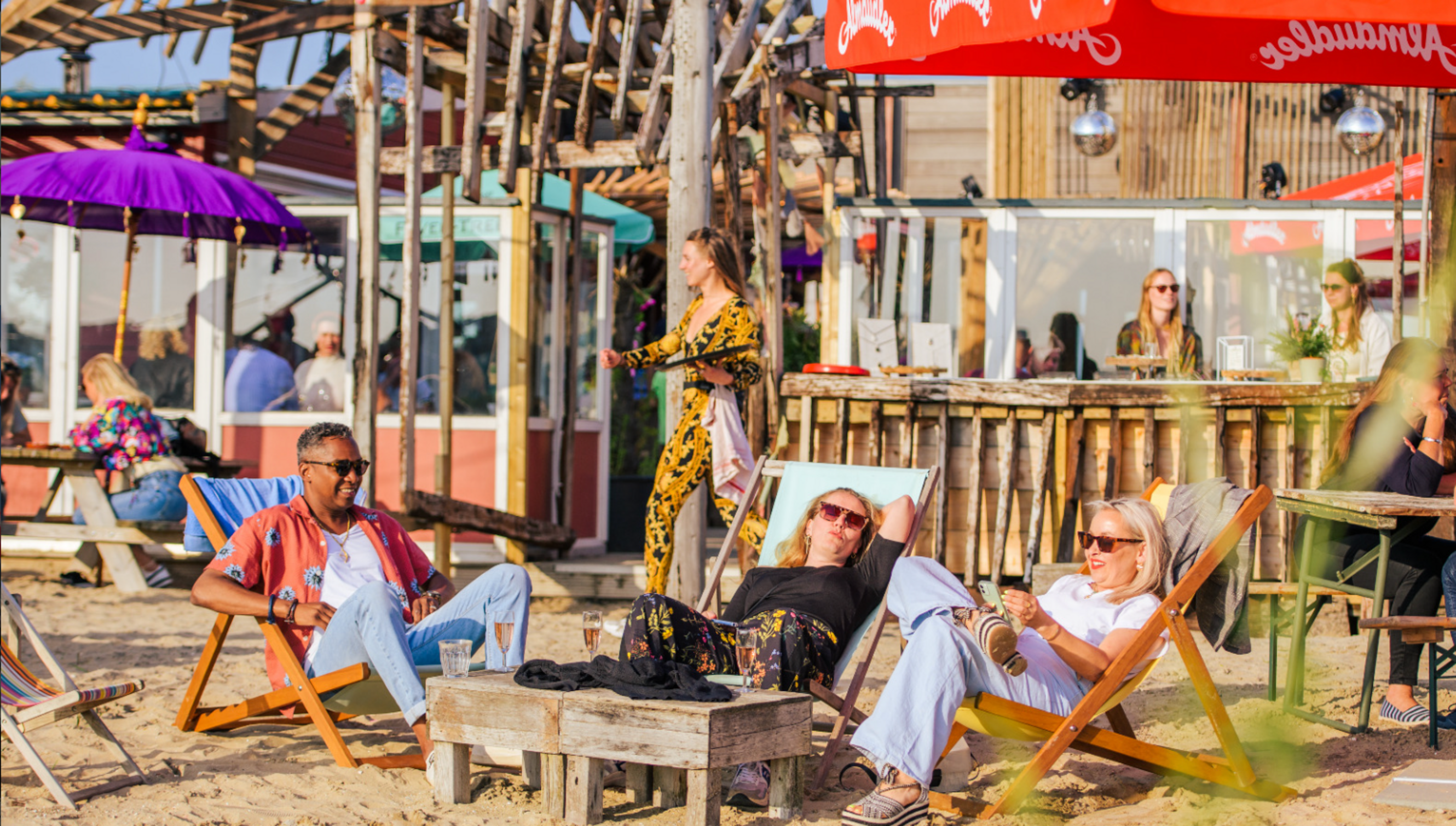 11 x op het stadsstrand in Amsterdam
