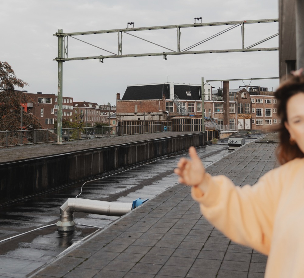 De twaalf foodondernemers van Station Bergweg op een rij