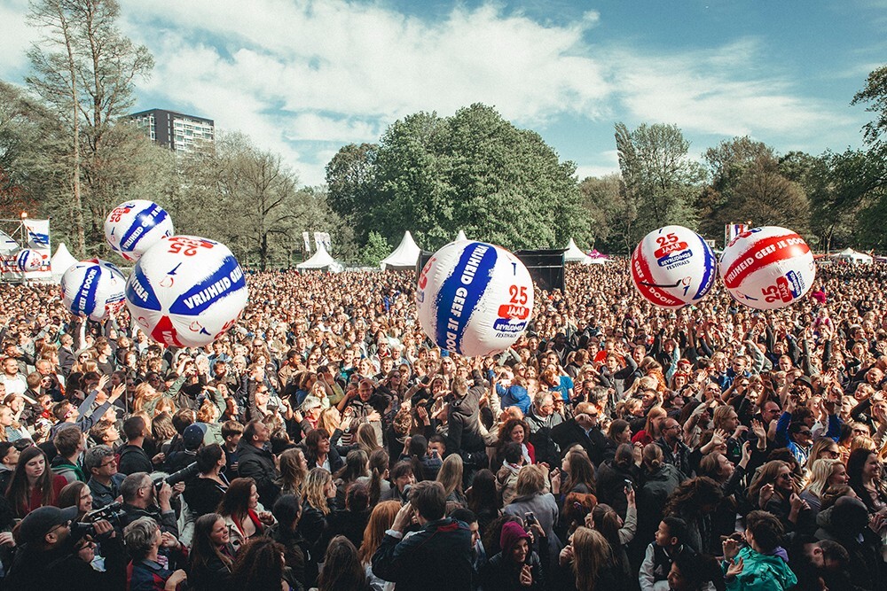 Geef vrijheid door: Bevrijdingsfestival Zuid-Holland