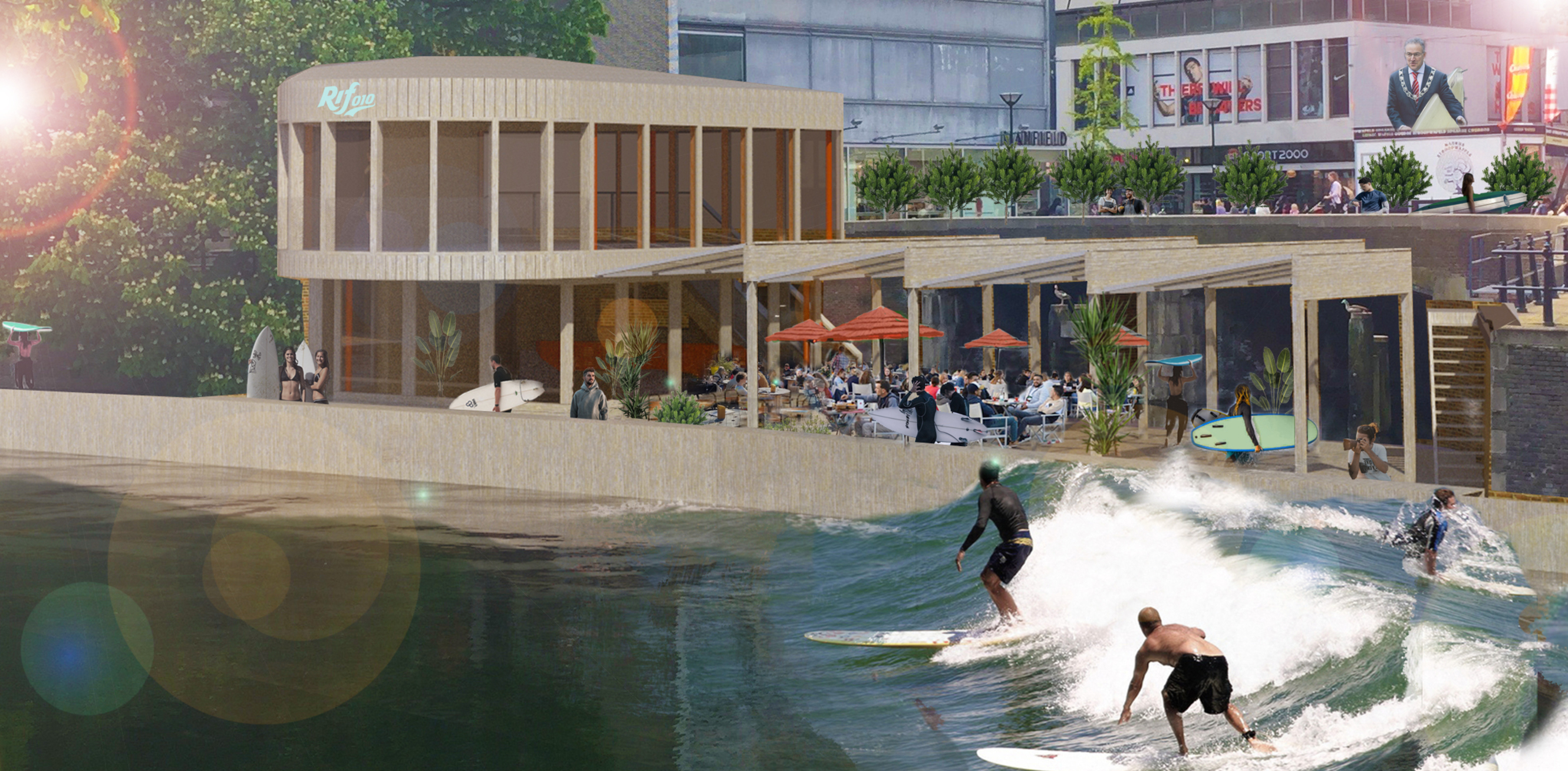 Rotterdam, surfs up! Hoe staat het met de spectaculaire plannen van RiF010?