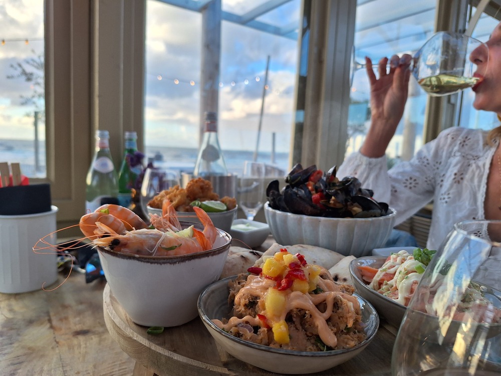 Rustig genieten aan het Zuiderstrand bij Bariloche
