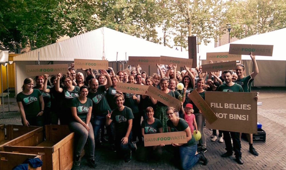Dampende discosoep op het Damn Food Waste-festival