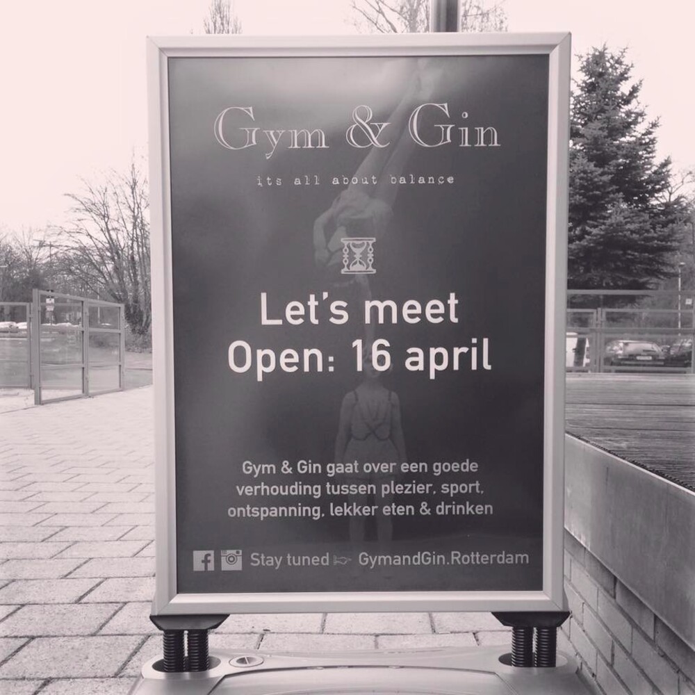 In balans bij Gym & Gin in Kralingen
