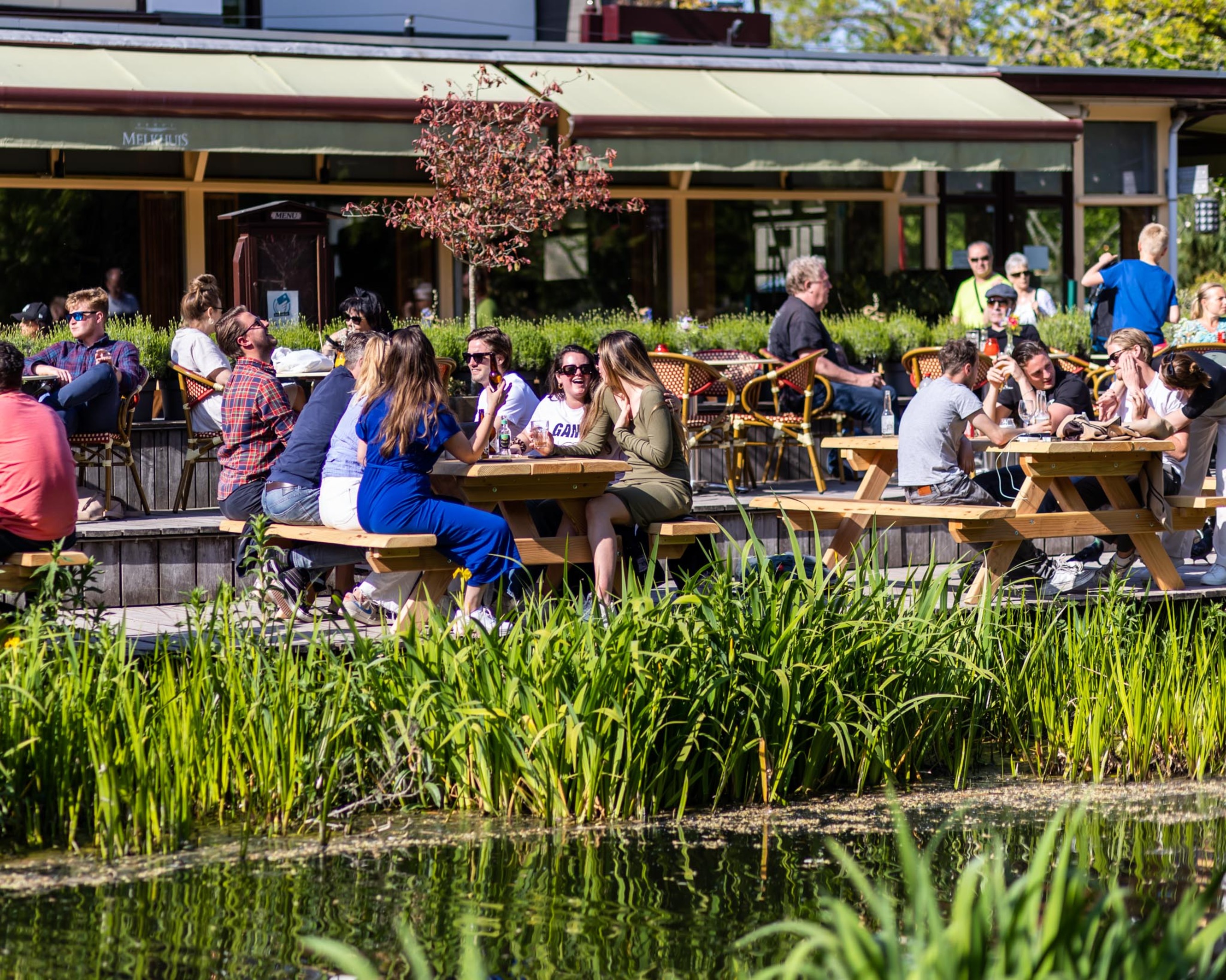 Het nieuwe gezicht van het Groot Melkhuis in het Vondelpark