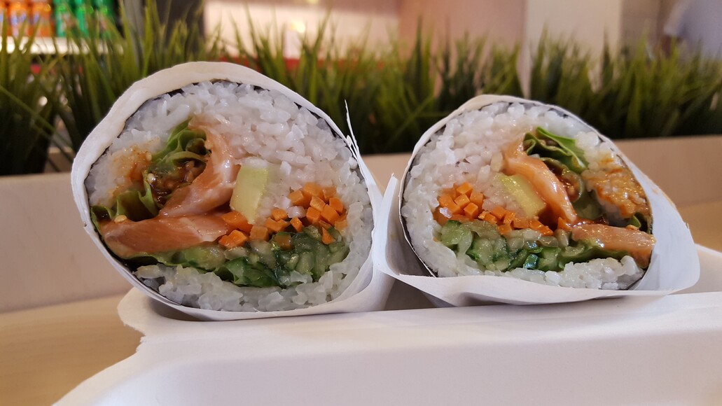 Een Sushi Burrito bij Supersauer